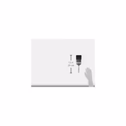 Seriously Good Metalwork Flat Paint Brush, 3", Grey, 102071002