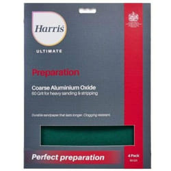 Harris Ultimate Preparation - Sand Paper - Coarse Aluminium Oxide 4Pk