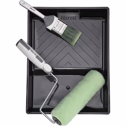 Harris 102032902 Exterior Roller Set 9in, Black/Green