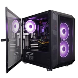 Overclockers UK Tanto Intel® Core™ i3 i3-12100F 16 GB 500 GB SSD NVIDIA GeForce RTX 3060 Windows 11 Home Midi Tower PC Black