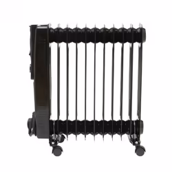 11 Fin Black Electric Oil Filled Radiator