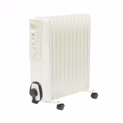 11 Fin White Electric Oil Filled Radiator