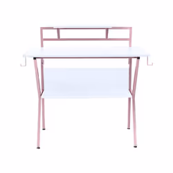 Neo Ergonomic 2 Tier Gaming Desk - PINK