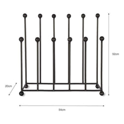 Neo Black Welly Holder (6 Pair)