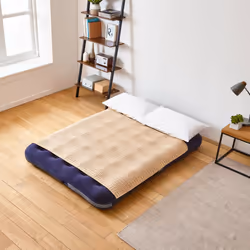 Neo Flocked Inflatable Airbed Mattress - DOUBLE