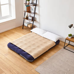 Neo Flocked Inflatable Airbed Mattress - DOUBLE