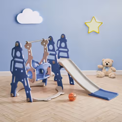 Neo 4-in-1 Children's Indoor/Outdoor Play Set - Blue