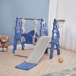 Neo 4-in-1 Children's Indoor/Outdoor Play Set - Blue