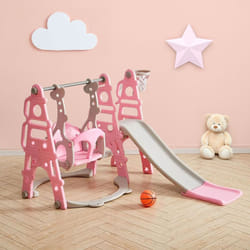 Neo 4-in-1 Children's Indoor/Outdoor Play Set - Pink