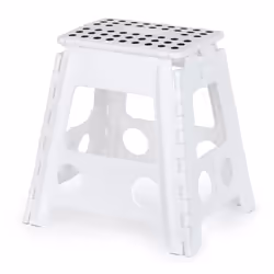 LIVIVO Folding Step Stool - Anti-Slip, Foldable & Portable