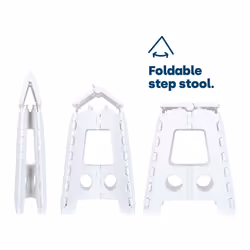 LIVIVO Folding Step Stool - Anti-Slip, Foldable & Portable