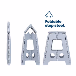 LIVIVO Folding Step Stool - Anti-Slip, Foldable & Portable