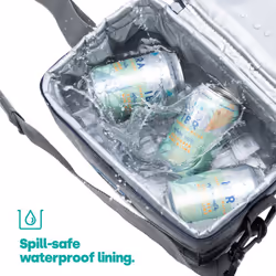 Thermally Insulated Can Cool Bag Camping Food Storage Picnic Bottle Cooler Wine - 29 Litre - Additional view 5