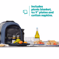 Livivo 4-Person Picnic Hamper Backpack