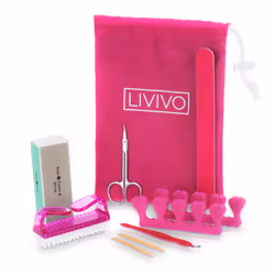 LIVIVO 9 Piece Manicure & Pedicure Nail Kit - Additional view 7