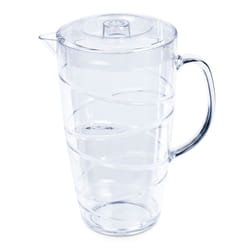 LIVIVO Swirl Design 2L Plastic Pitcher Jug