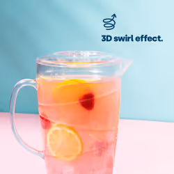 LIVIVO Swirl Design 2L Plastic Pitcher Jug - Additional view 6