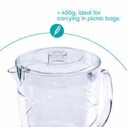 LIVIVO Swirl Design 2L Plastic Pitcher Jug - Additional view 7