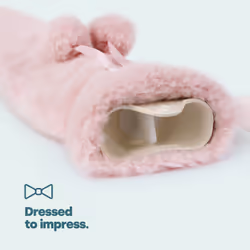 LIVIVO 2L Extra Long Hot Water Bottle - Pink - Additional view 4