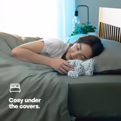 LIVIVO 2L Extra Long Hot Water Bottle with Fleece Cover