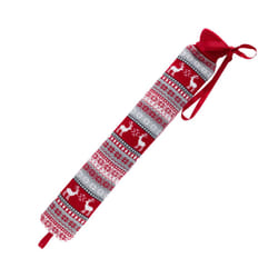 LIVIVO 2L Long Hot Water Bottle with Festive Christmas Design