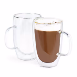 LIVIVO Set of 2 Double Walled Insulated Thermal Coffee Mugs - Additional view 7