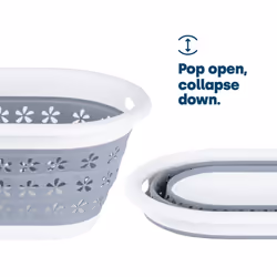 LIVIVO Foldable Collapsible Pop Up Laundry Basket