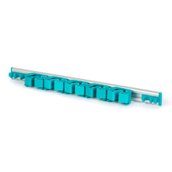LIVIVO Heavy Duty Wall Mounted Mop and Broom Holder - Black
