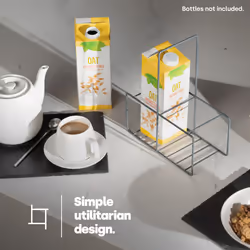 LIVIVO Milk Crate Bottle Holder - 2 BOTTLE HOLDER