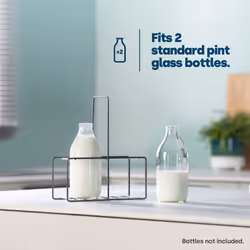 LIVIVO Milk Crate Bottle Holder - 2 BOTTLE HOLDER - Additional view 7