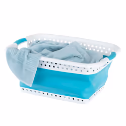 LIVIVO 37L Silicone Collapsible Laundry Basket