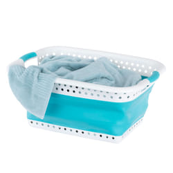 LIVIVO 37L Silicone Collapsible Laundry Basket