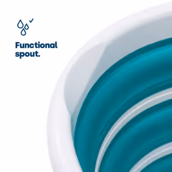 LIVIVO Collapsible Bucket - Turquoise - Additional view 8
