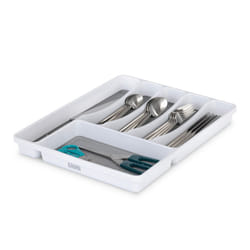 LIVIVO 6 Compartment Cutlery Tray Drawer Organiser