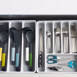 LIVIVO 6 Compartment Cutlery Tray Drawer Organiser - Additional view 6