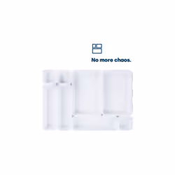 LIVIVO 8-Piece Drawer Divider Set - White - Additional view 7