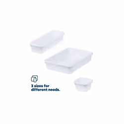 LIVIVO 8-Piece Drawer Divider Set - White - Additional view 8
