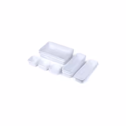 LIVIVO 8-Piece Drawer Divider Set - White - Additional view 9