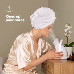 LIVIVO Nano Ionic Facial Steamer - Warm Mist & UV Cleansing