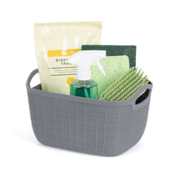 ) LIVIVO Plastic Storage Baskets - 11L (29X23X17CM