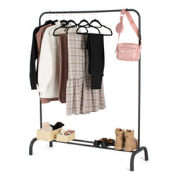 LIVIVO Heavy Duty Clothes Rail Rack - BLACK
