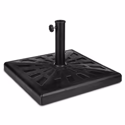 LIVIVO 19KG Heavy-Duty Square Resin Parasol Umbrella Base