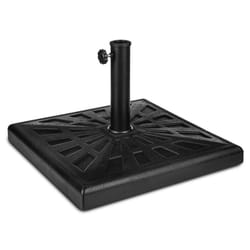 LIVIVO 19KG Heavy-Duty Square Resin Parasol Umbrella Base
