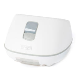 LIVIVO Steam Foot Spa with Massaging Rollers - Grey