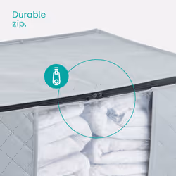 3PC Large Zipped Clothes Storage Bags - Additional view 5