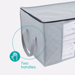 3PC Large Zipped Clothes Storage Bags - Additional view 6
