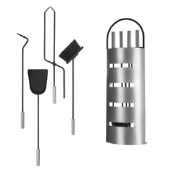 LIVIVO 5-Piece Fireplace Companion Tool Set