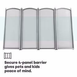 LIVIVO Metal 4/5 Panel Fire Screen - 4 PANELS - Additional view 4