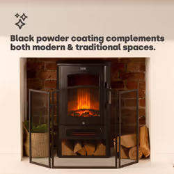 LIVIVO Metal 4/5 Panel Fire Screen - 3 PANELS