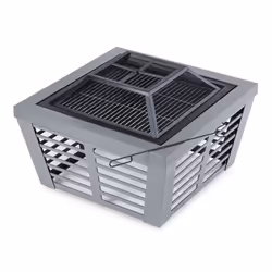 LIVIVO Veneziano 30" Outdoor Fire Pit with BBQ Grill